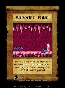 SPELL, SPEEDER BIKE