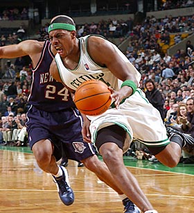 Paul Pierce's Long-Sleeved Warmup - Boston Celtics History