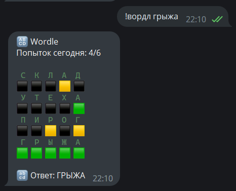 Игра Wordle | Bot Timur Вики | Fandom