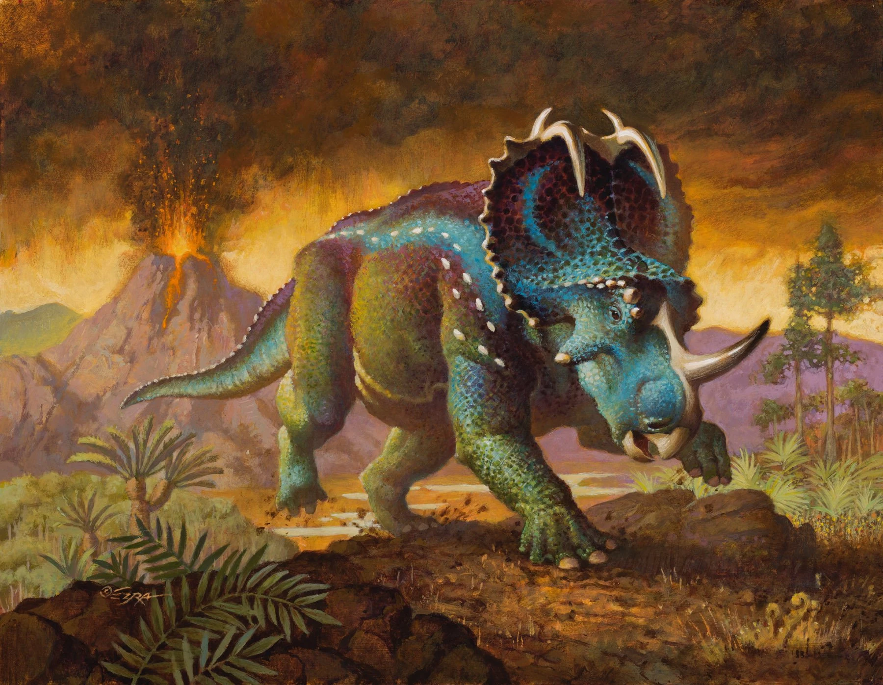 Monoclonius Crassus (Juvenile Centrosaurus) | Beasts of the