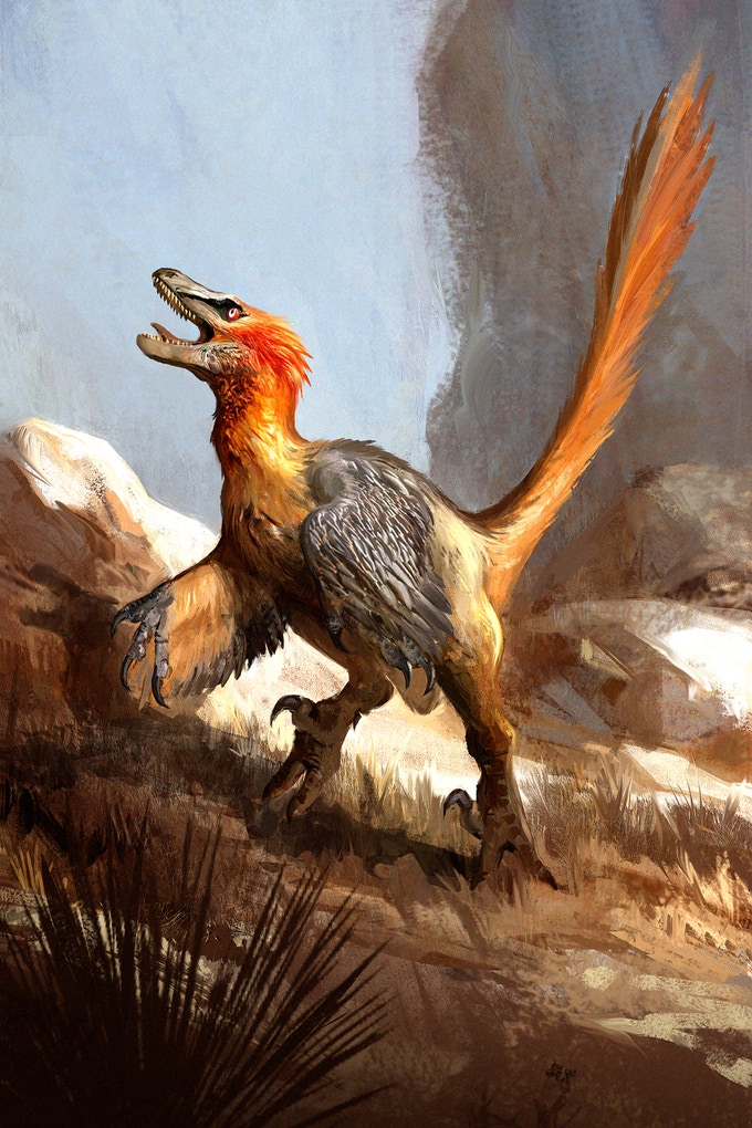 Beast of the on sale mesozoic velociraptor