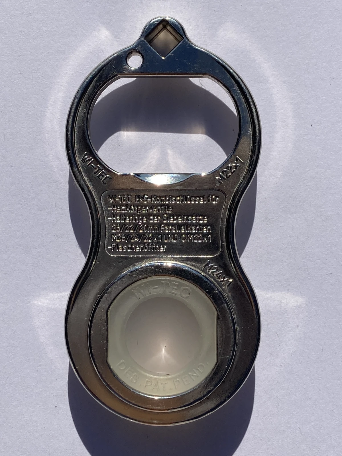 Ideal Standard multifunctional metal bottle opener with heating and