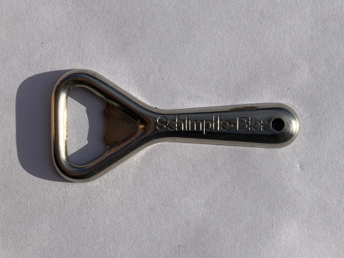 SchimpfleBier church key opener Bottle Openers Wiki Fandom