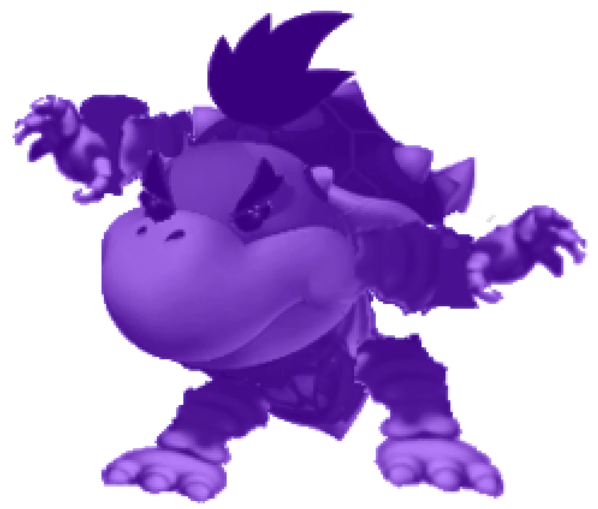 Dark Obsidian Dry Bowser Jr. Bowser Double 7 Wiki Fandom