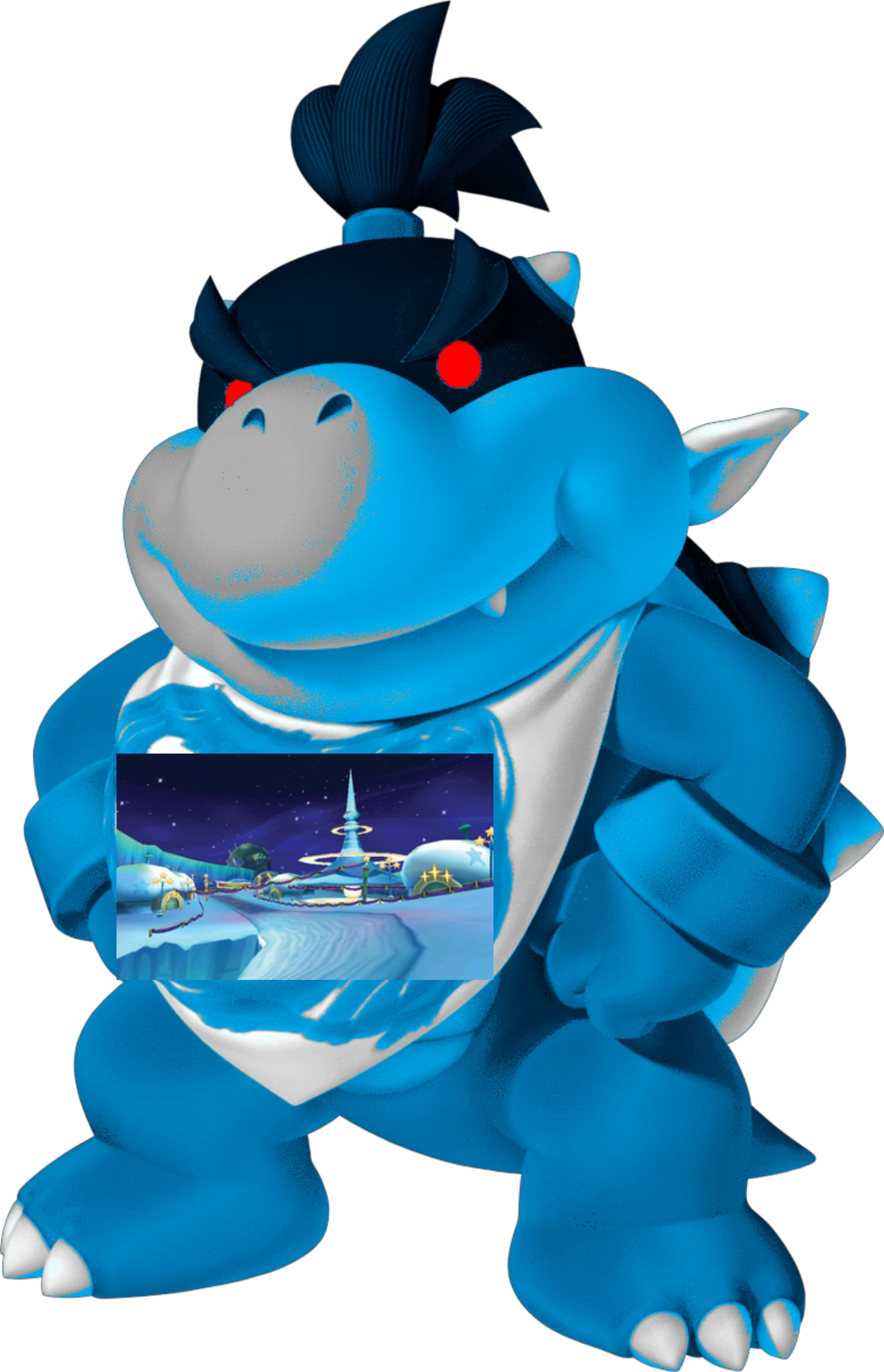 Dark Rosalina's Ice World Bowser Jr. | Bowser Double 7 Wiki | Fandom