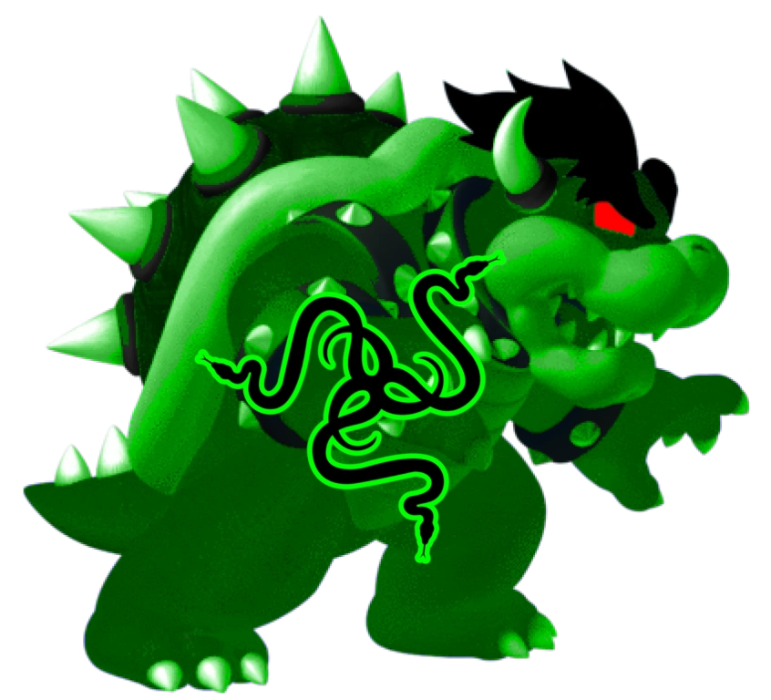 Dark Razer Bowser | Bowser Double 7 Wiki | Fandom