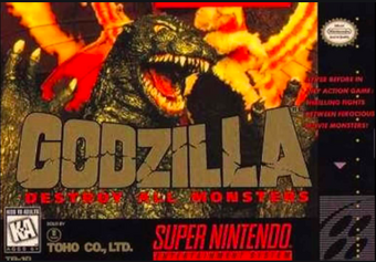 Godzilla: Destroy All Monsters (SNES) | Box Art Preservation