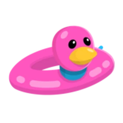 Bouee Canard Rose Box Critters Wiki Fr Fandom