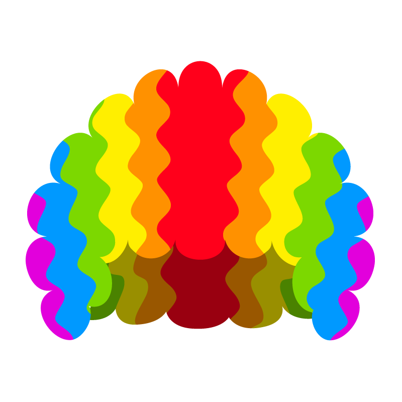 Парик Клоуна Png