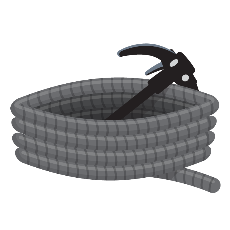 Dark Grey Climbing Rope with Grappling Hook, Box Critters Wiki
