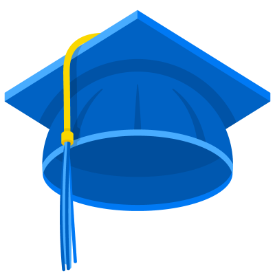 Blue Graduation Hat | Box Critters Wiki | Fandom