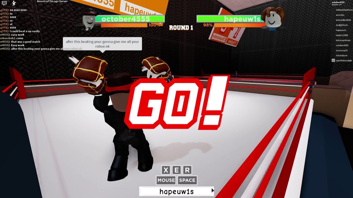 1v1 Boxing Matches Boxing League Roblox Wiki Fandom