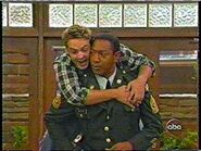 Eric demonstrated a sneak attack on Sgt. Moore