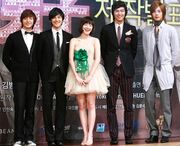 Main cast at the 