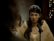 Jing makes her announcement at her party