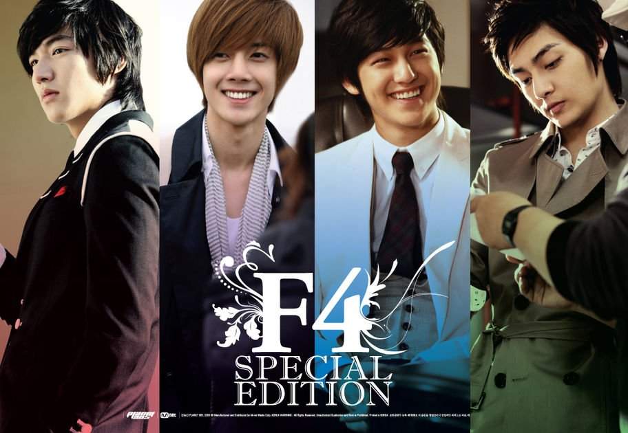 boys over flowers f4 korean