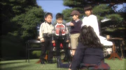The  and  as children