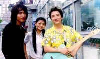 Jerry, Barbie with singer Harlem Yu
