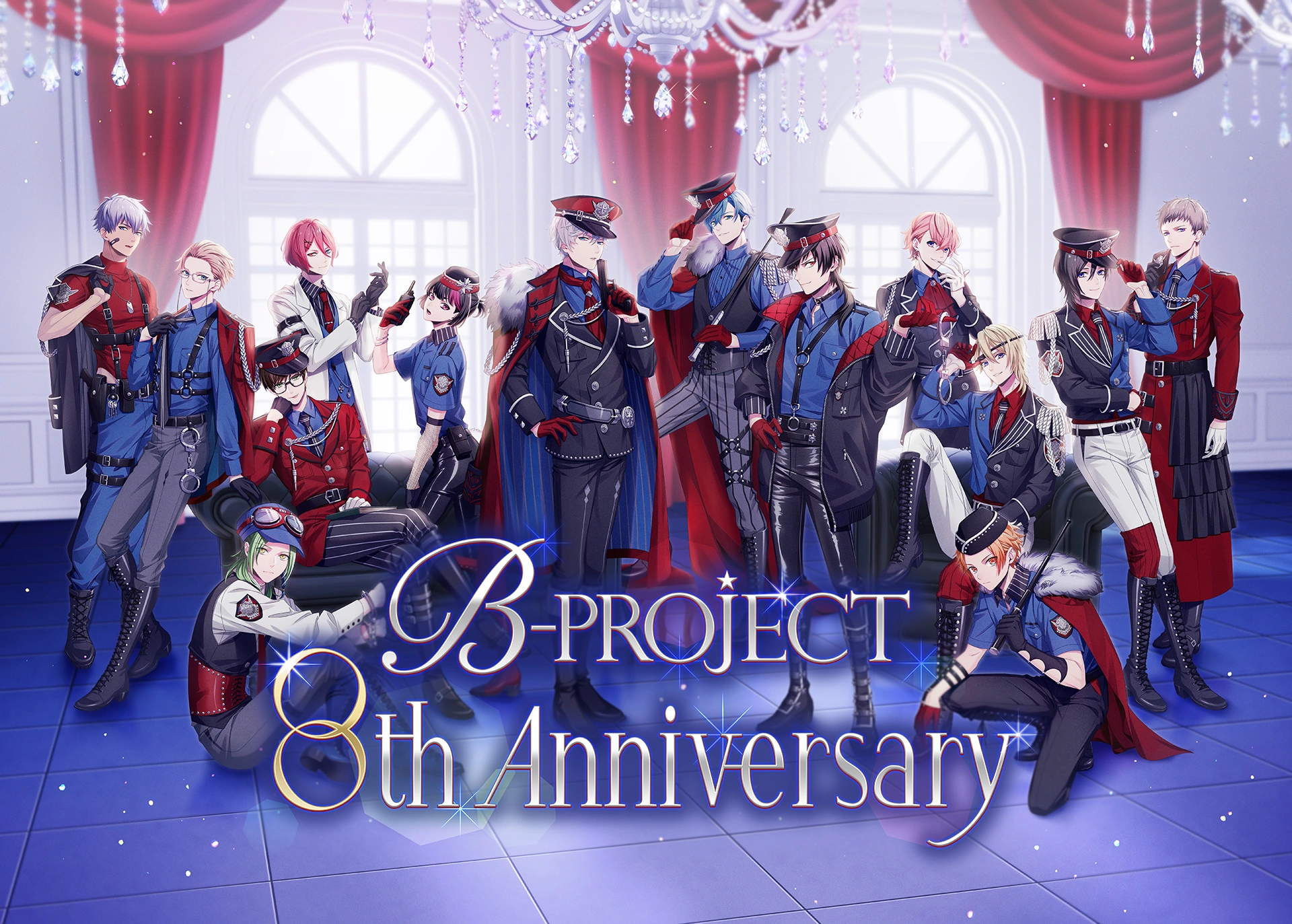 B-project 缶バッジ 5th anniversary ブリパ CDジャケ B-PROJECT 5th