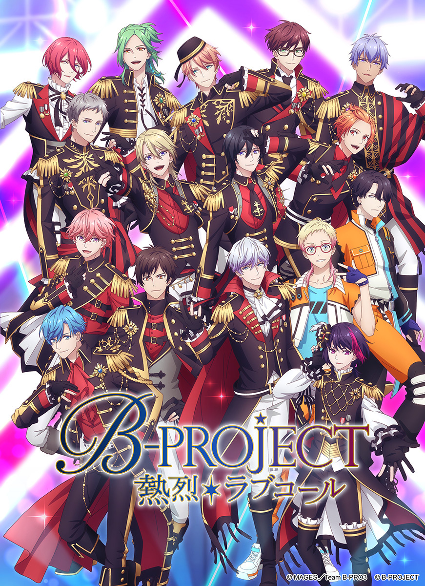 Log in  B-project, Anime, Projects