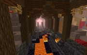 Inside the twice-abandoned mineshaft