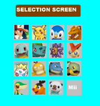 Beginning Selection Screen