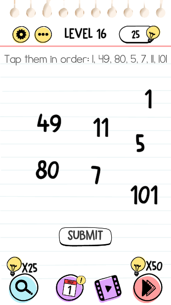 Brain Test Level 80 Answers • Game Solver