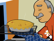Sniff hot pie