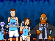 Tim, Cassie, and Moby (basketball)