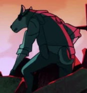 Yamada injured, after getting his antlers removed.