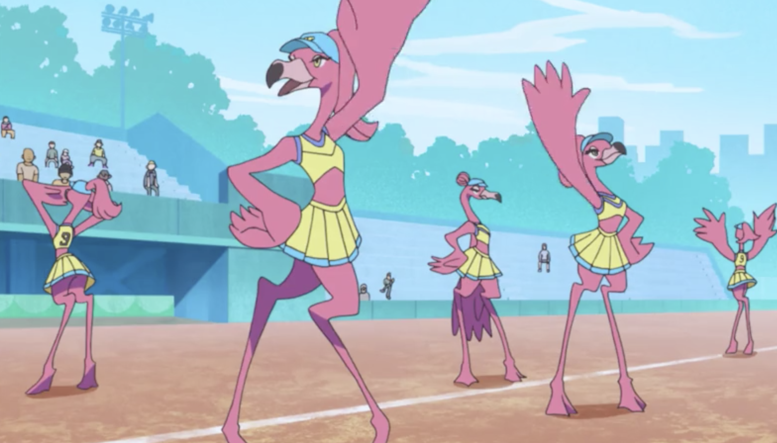 The Pink Flamingos | Brand New Animal Wiki | Fandom The Pink Flamingos | Brand New Animal Wiki | Fandom