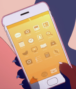 Facelook icon in the lower left of the home screen.