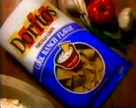 old doritos cool ranch bag