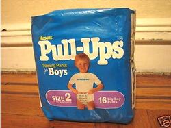 3 Vintage Huggies Pull Ups Training Pants for Girls Size 1 From 1992!