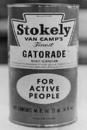 Gatorade was originally sold in cans