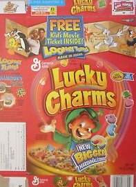 Lucky Charms, packaging pedia