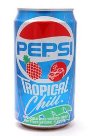 Pepsi Tropical Chill can