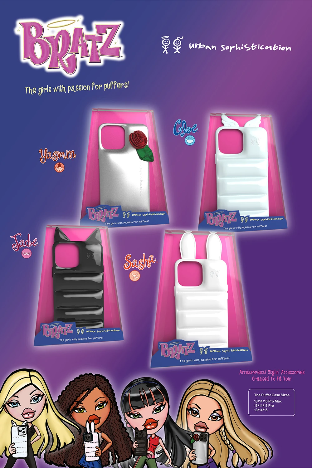 新品同様品！正規　urban sorhistication✖️Bratz Gloe Urban Sophistication and Bratz Debut Leather Anon Bag