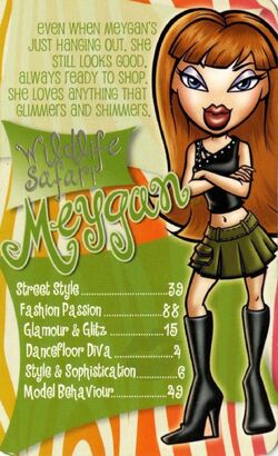 Genie Magic Jade - Bratz Passion 4 Fashion Top Trumps Specials Card