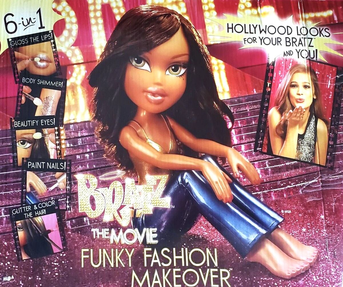2007 Bratz Kidz Funky Fashion Makeover Doll Chloe - Depop