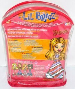 Lil Bratz Cloe Doll 3rd Edition 2003 1 Silver Heel Shoe Red