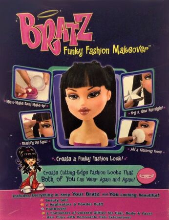 Bratz Hair Magic Funky Fashion Makeover Sasha : : Toys