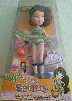 Brats Play Sportz Blazin Basketball Dana Doll New