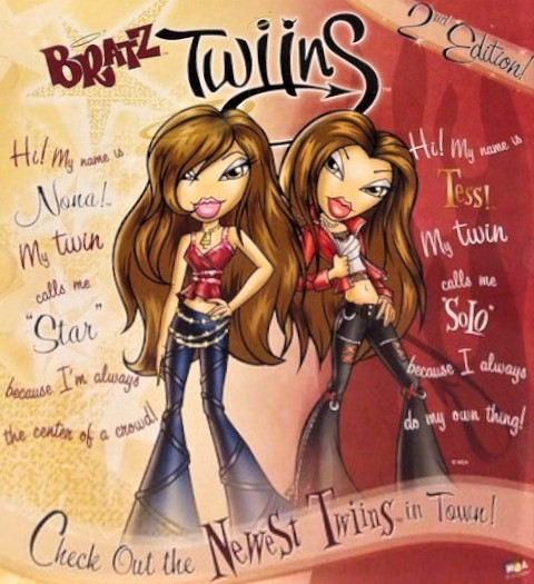 Bratz sales twins names