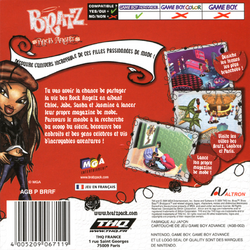 BRATZ ROCK ANGELZ (GAME BOY ADVANCE GBA)