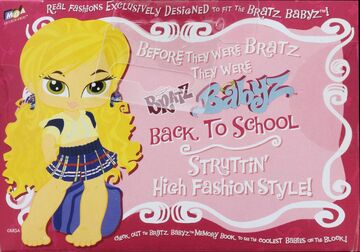 Bratz Babyz Fashion Pack: Back to School Doll Clothing 