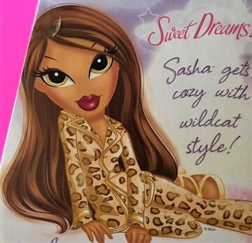 Bratz Girlz Girls Magic Hair Style Sasha Doll RARE Beautiful on