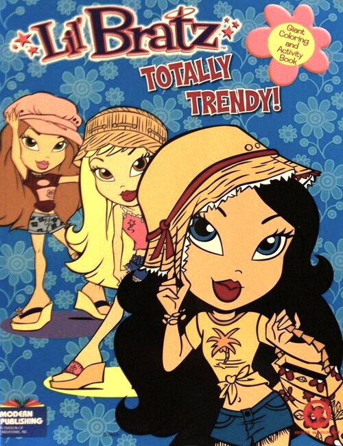 Lil' Bratz Giant Color & Activity - Totally Trendy!