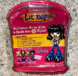 Lil Bratz Cloe Doll 3rd Edition 2003 1 Silver Heel Shoe Red