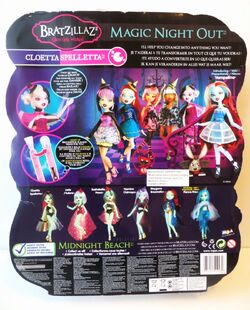 BRATZILLAZ MAGIC NIGHT Out CLOETTA SPELLETA Doll New in box NIB